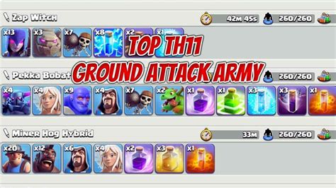 thl11|3 Best Ground Attack Combinations for Town Hall 11 .